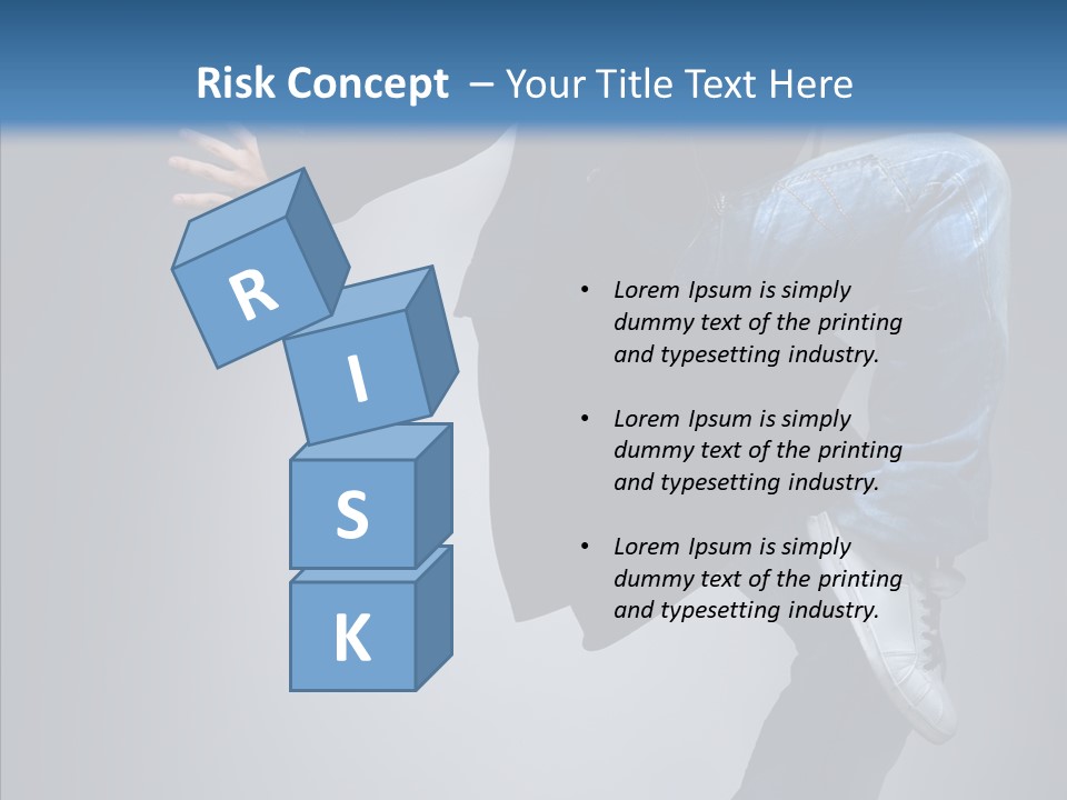 Breakdance Boy Male PowerPoint Template