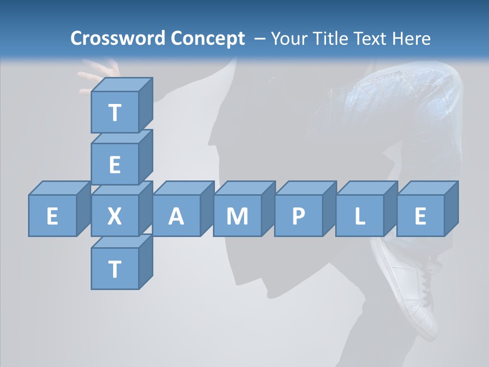 Breakdance Boy Male PowerPoint Template