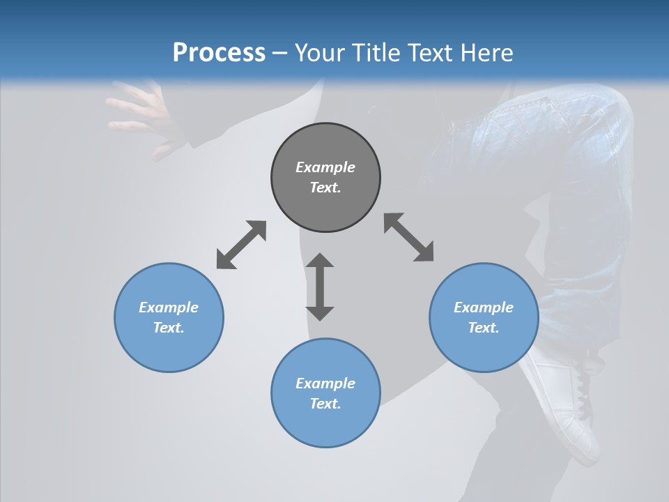 Breakdance Boy Male PowerPoint Template