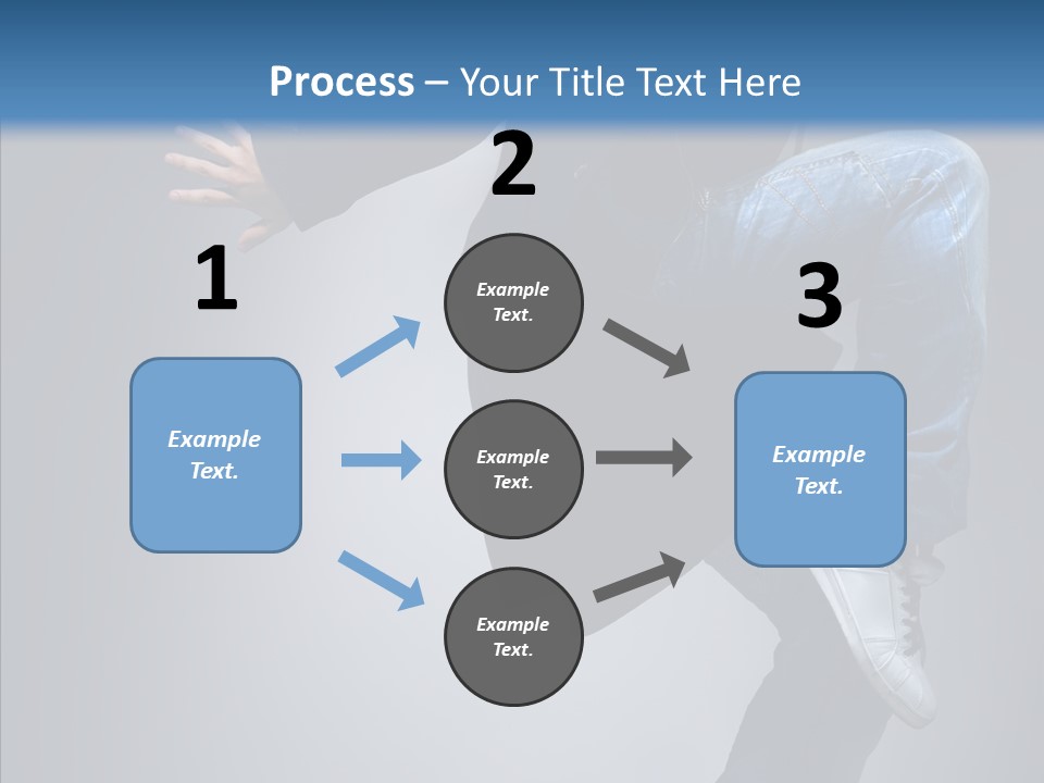 Breakdance Boy Male PowerPoint Template