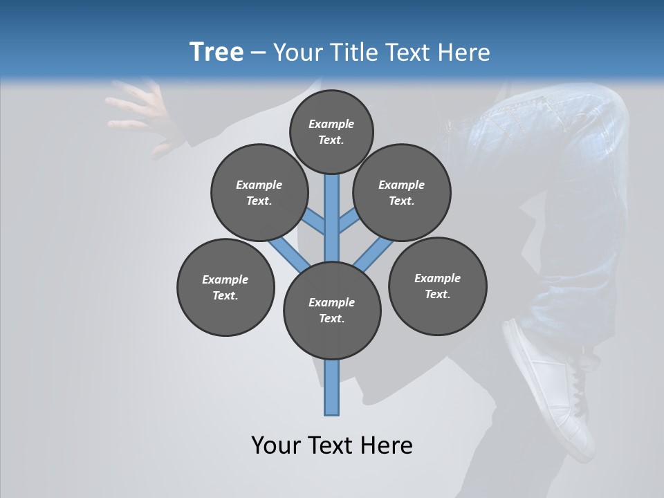 Breakdance Boy Male PowerPoint Template