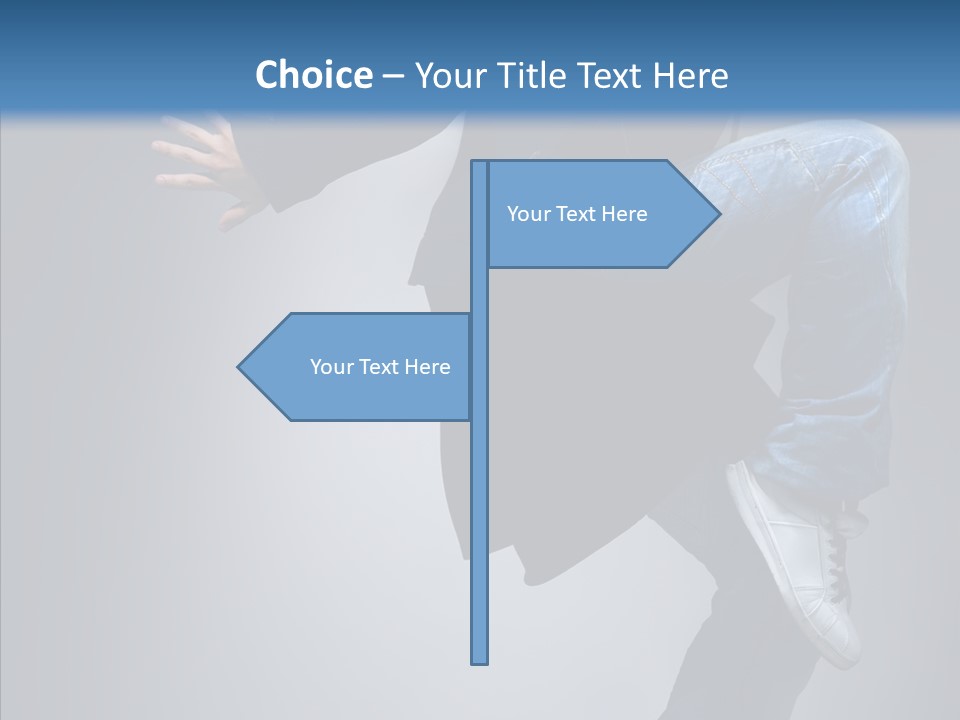 Breakdance Boy Male PowerPoint Template