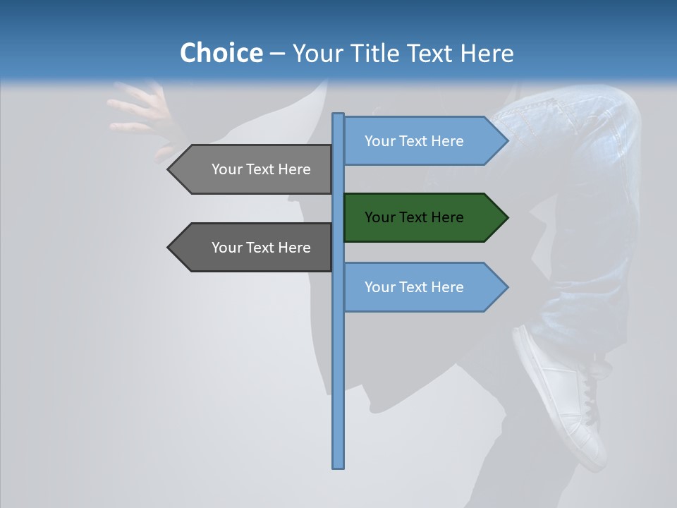 Breakdance Boy Male PowerPoint Template