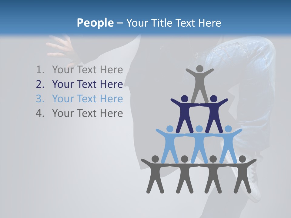 Breakdance Boy Male PowerPoint Template