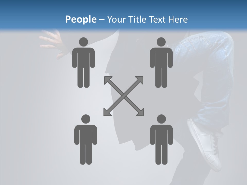 Breakdance Boy Male PowerPoint Template