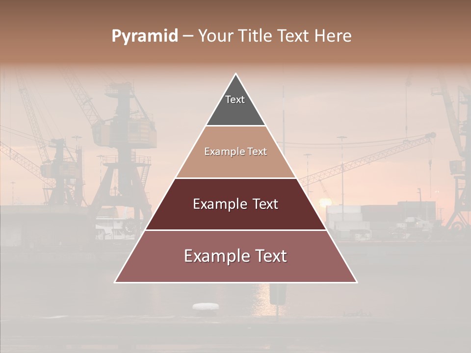 Wharf Port City PowerPoint Template