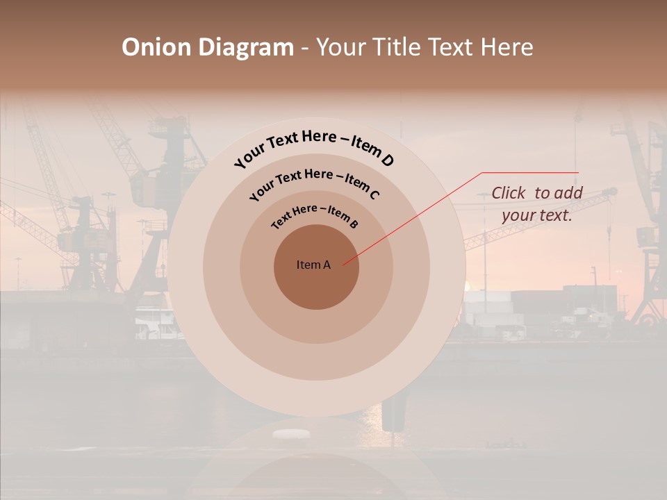 Wharf Port City PowerPoint Template