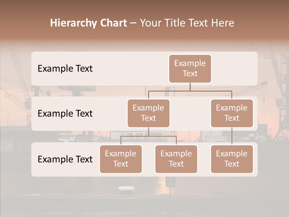 Wharf Port City PowerPoint Template