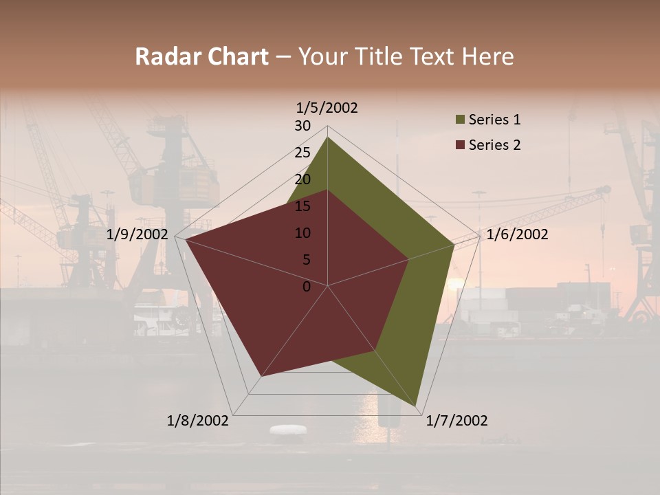 Wharf Port City PowerPoint Template