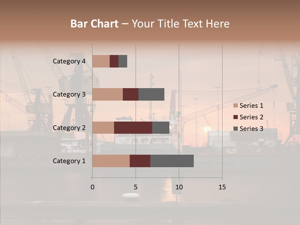 Wharf Port City PowerPoint Template