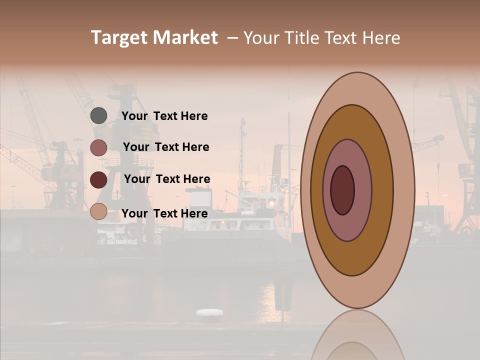 Wharf Port City PowerPoint Template