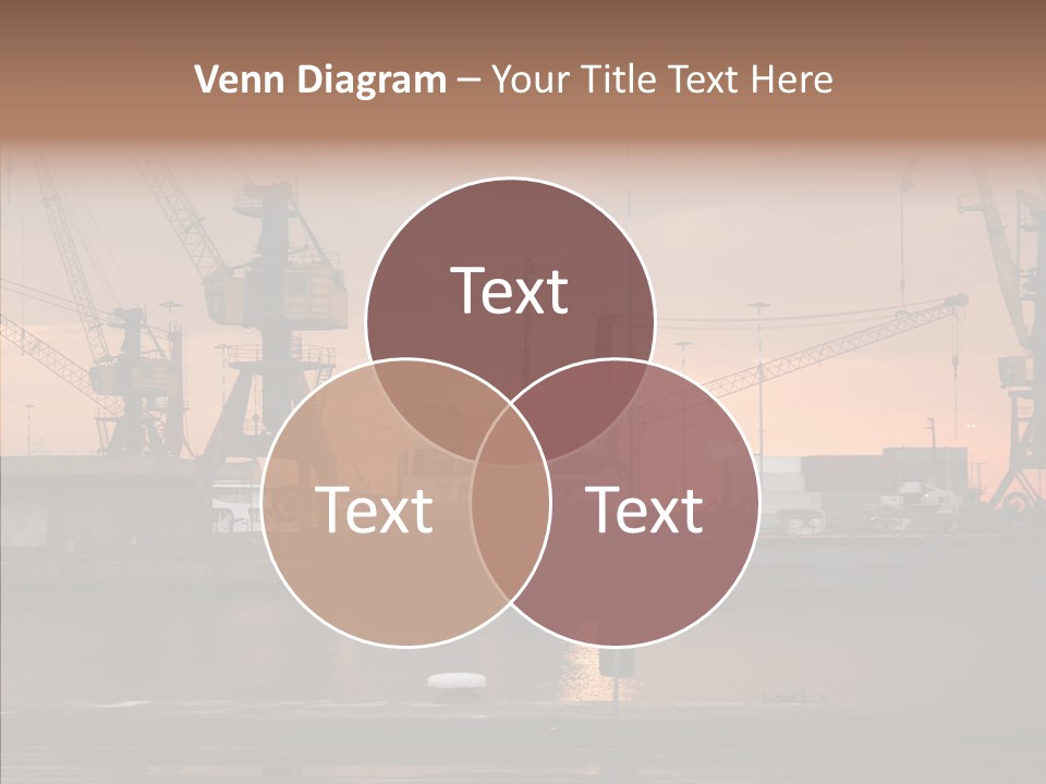 Wharf Port City PowerPoint Template