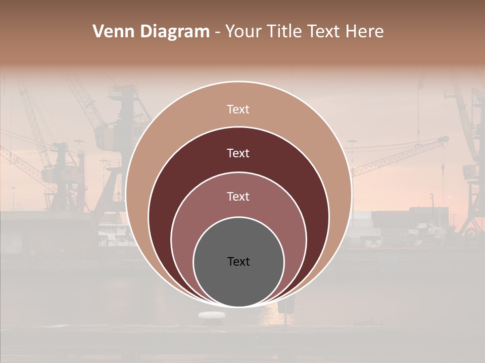 Wharf Port City PowerPoint Template