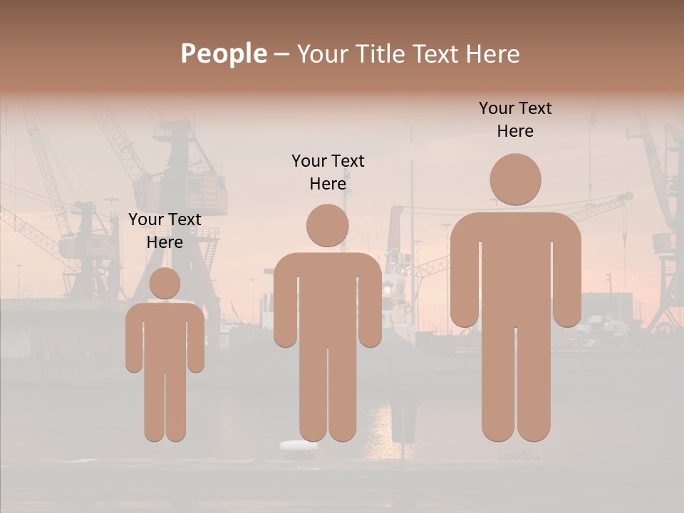 Wharf Port City PowerPoint Template