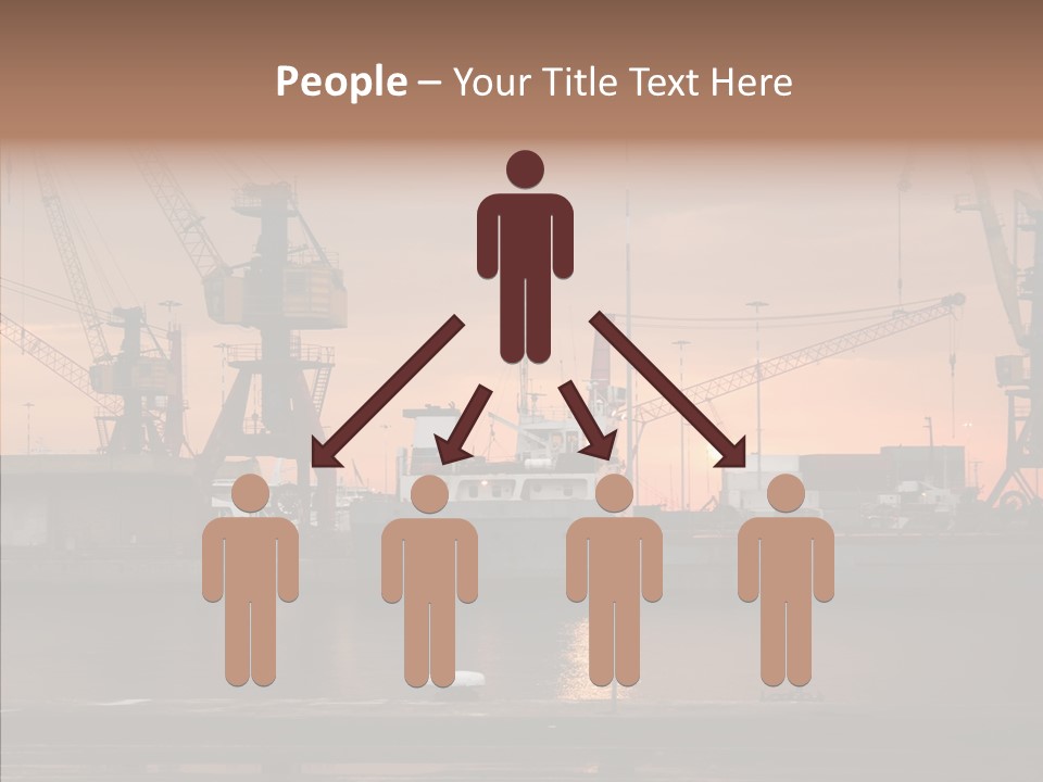 Wharf Port City PowerPoint Template