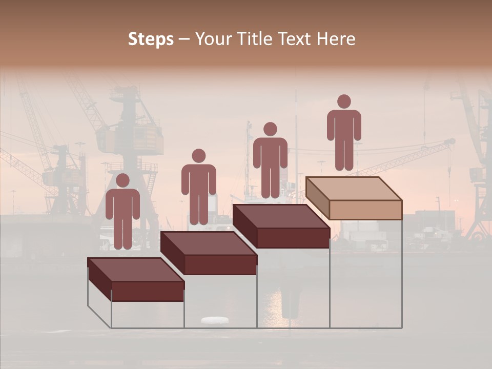 Wharf Port City PowerPoint Template