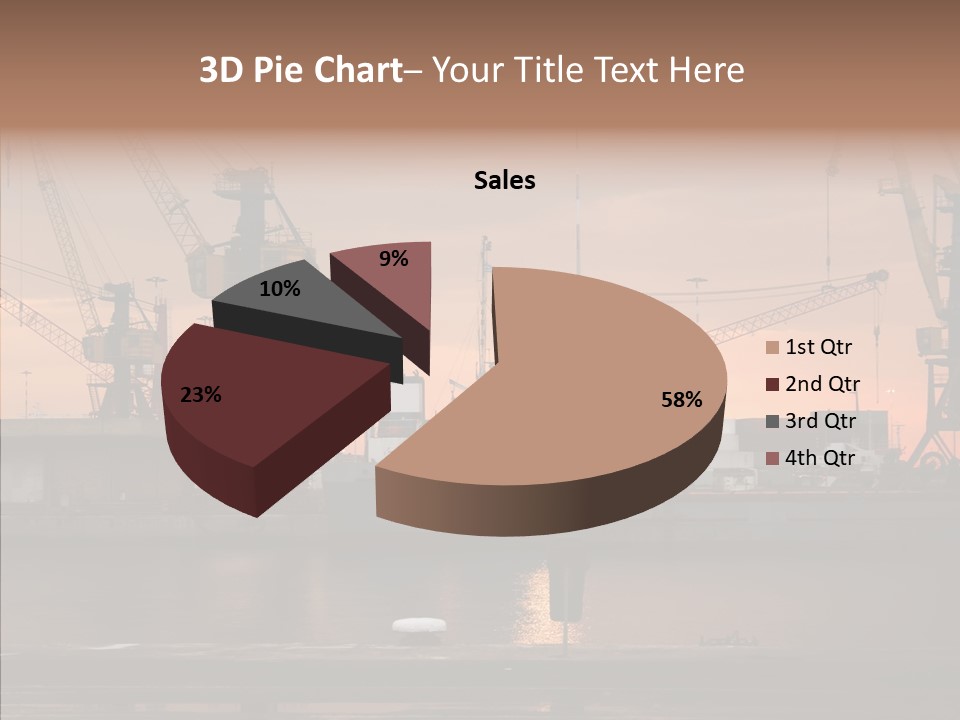 Wharf Port City PowerPoint Template