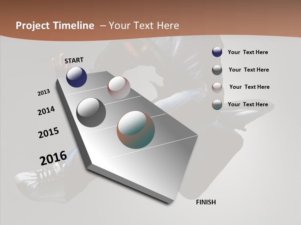 Elegance Fly Sport PowerPoint Template
