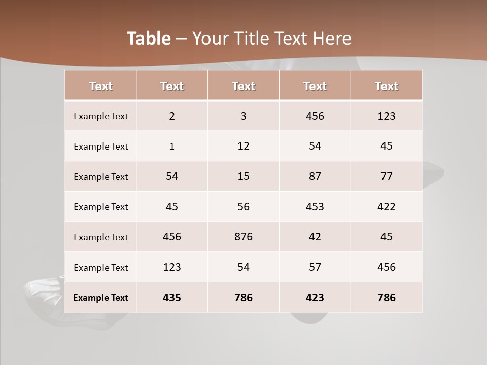 Elegance Fly Sport PowerPoint Template