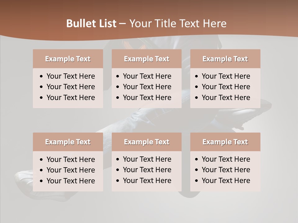 Elegance Fly Sport PowerPoint Template