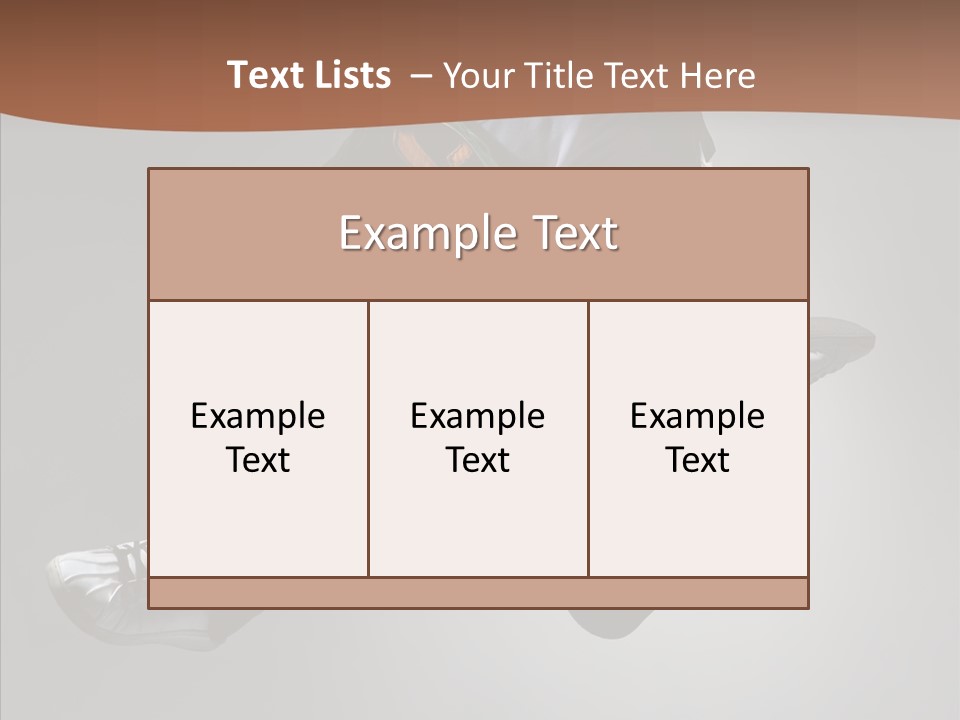 Elegance Fly Sport PowerPoint Template