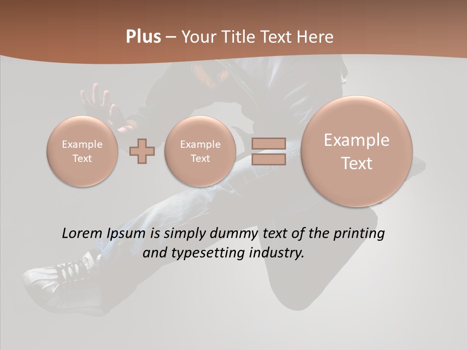 Elegance Fly Sport PowerPoint Template
