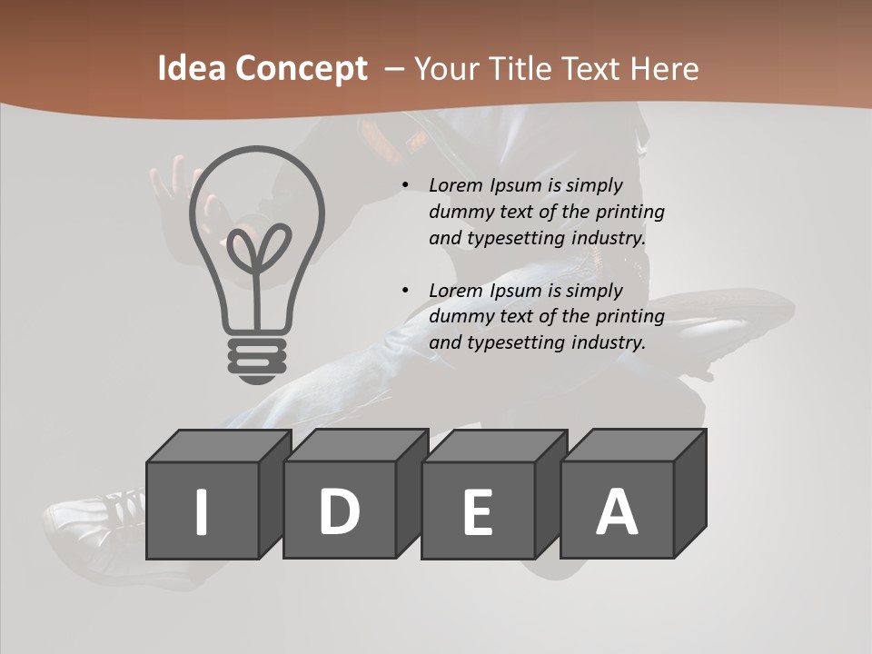 Elegance Fly Sport PowerPoint Template