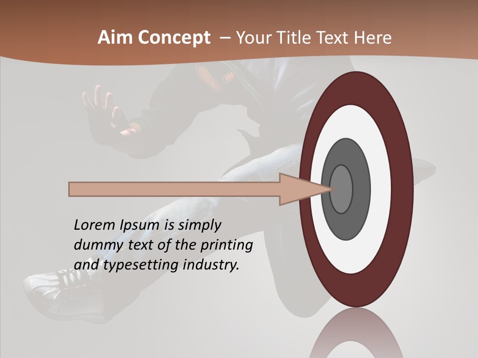 Elegance Fly Sport PowerPoint Template