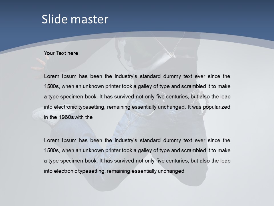 Action Breakdance Performance PowerPoint Template