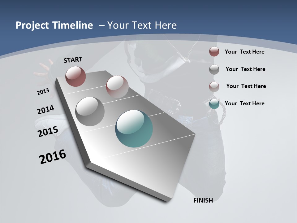 Action Breakdance Performance PowerPoint Template