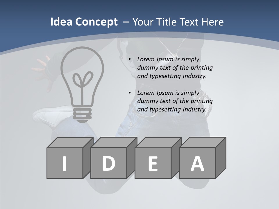 Action Breakdance Performance PowerPoint Template