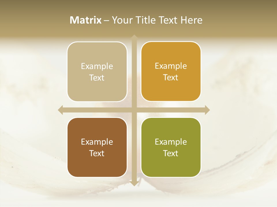 String Present Reflections PowerPoint Template