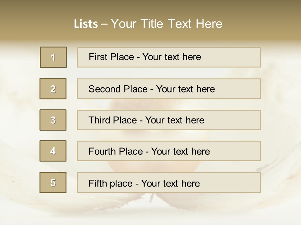 String Present Reflections PowerPoint Template