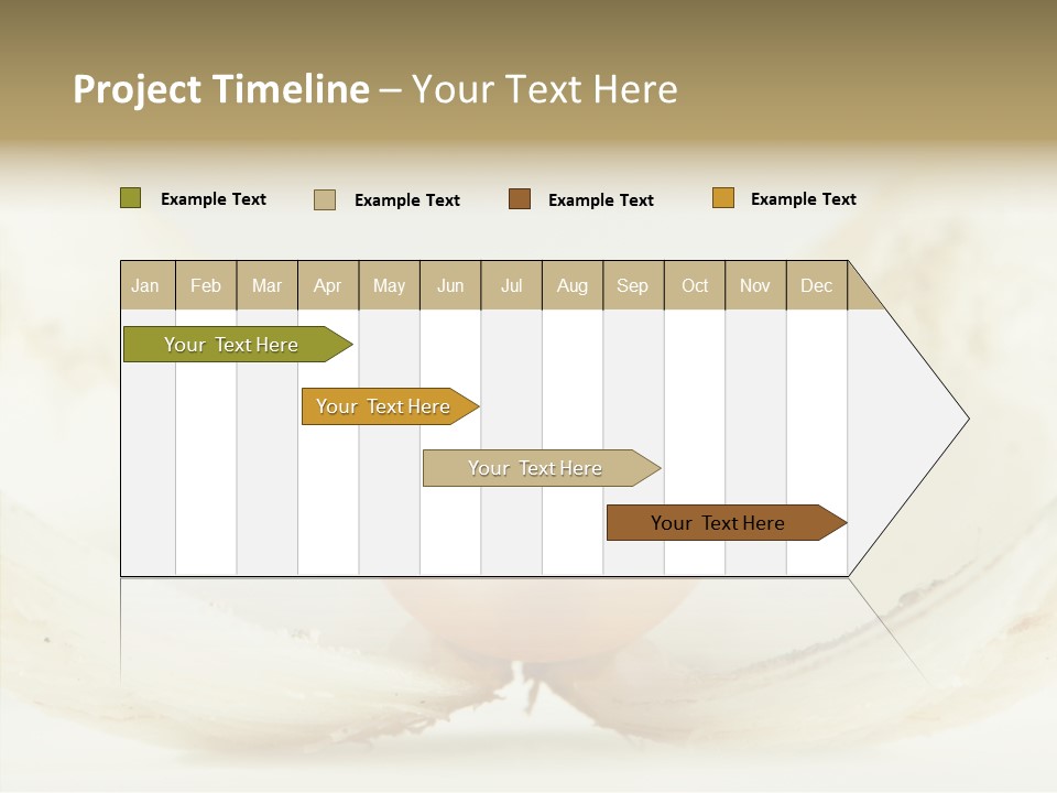 String Present Reflections PowerPoint Template