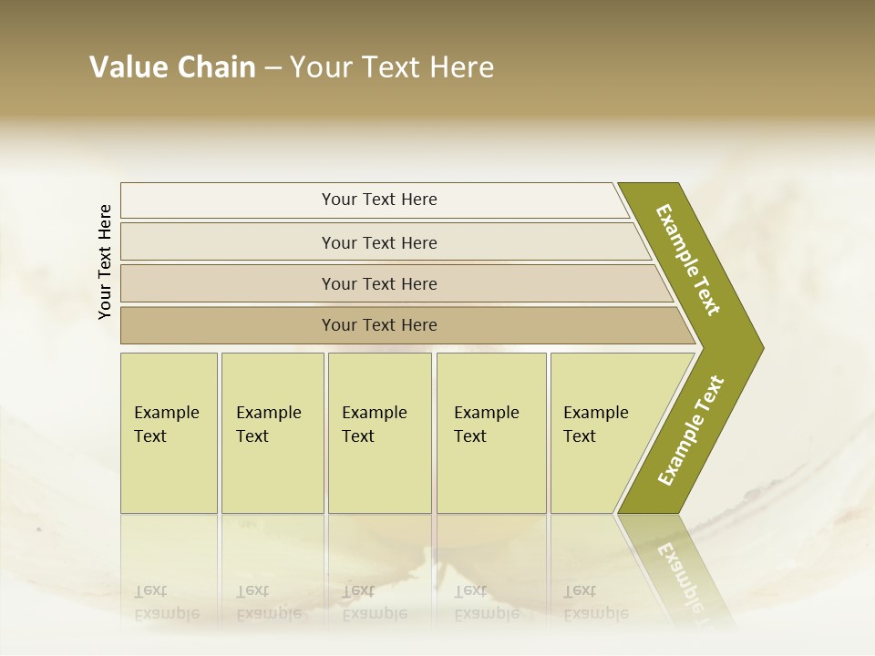 String Present Reflections PowerPoint Template