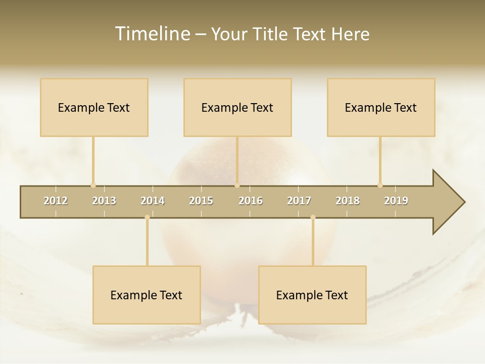 String Present Reflections PowerPoint Template