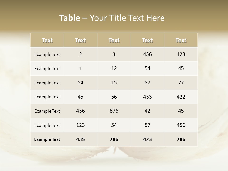 String Present Reflections PowerPoint Template