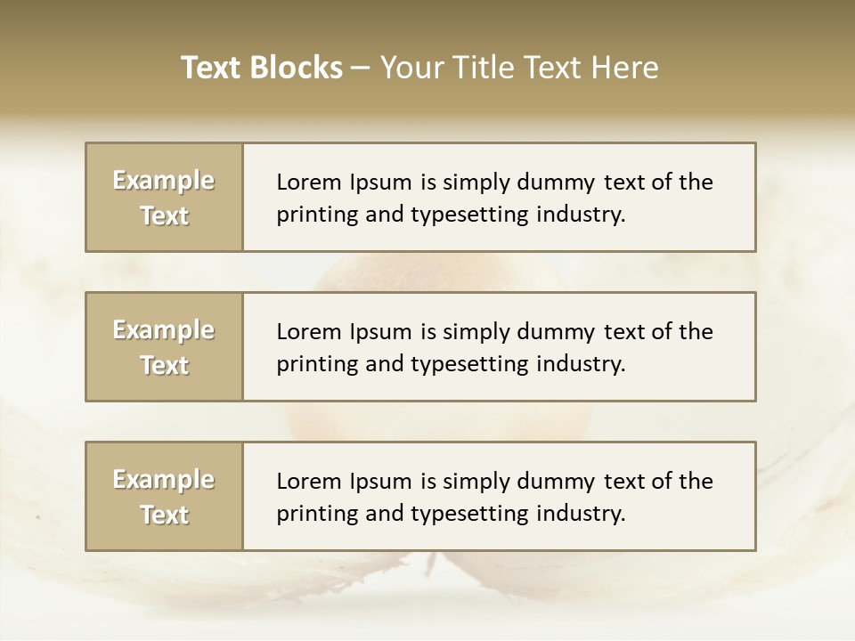 String Present Reflections PowerPoint Template