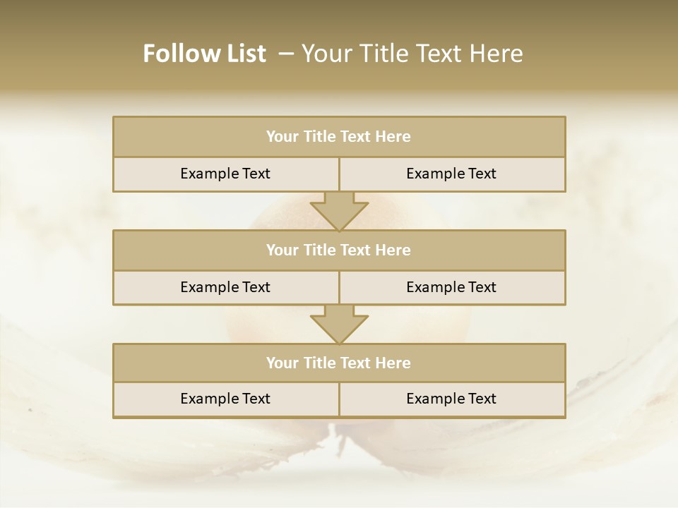 String Present Reflections PowerPoint Template