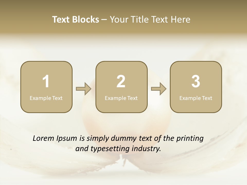 String Present Reflections PowerPoint Template