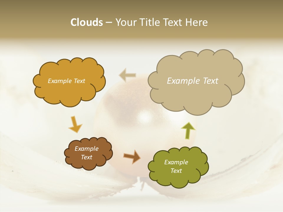 String Present Reflections PowerPoint Template