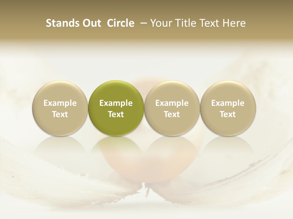 String Present Reflections PowerPoint Template