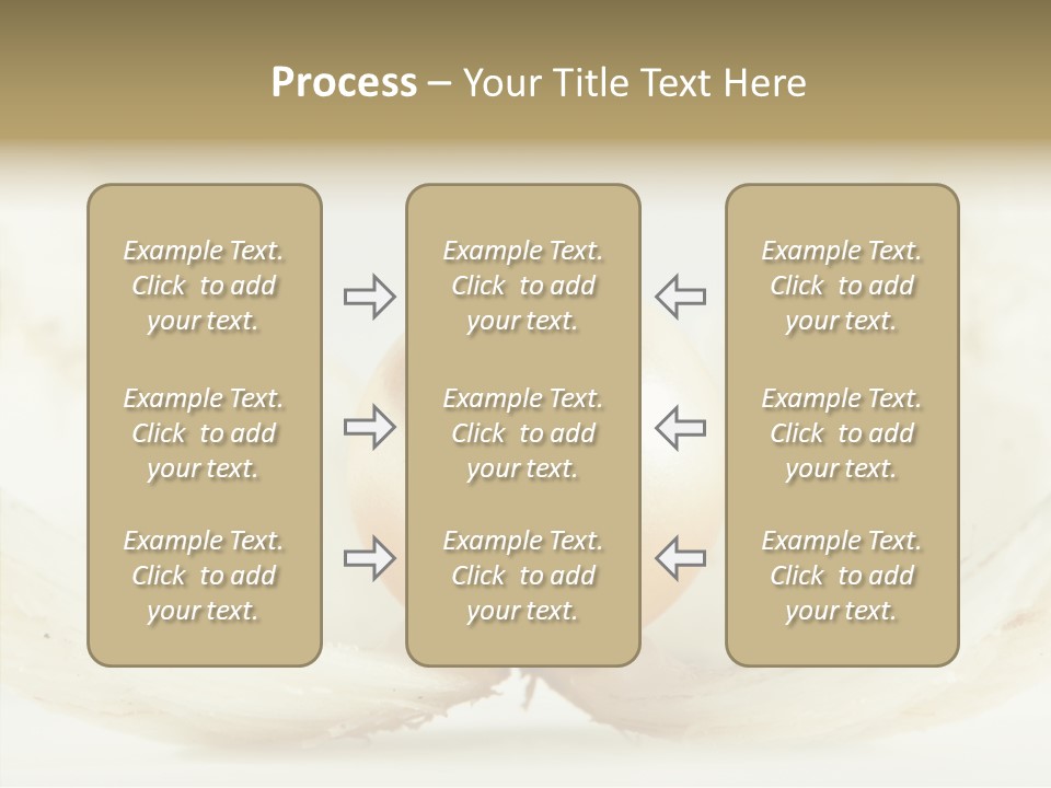 String Present Reflections PowerPoint Template