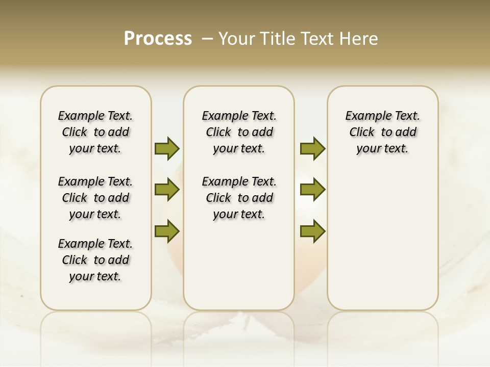 String Present Reflections PowerPoint Template