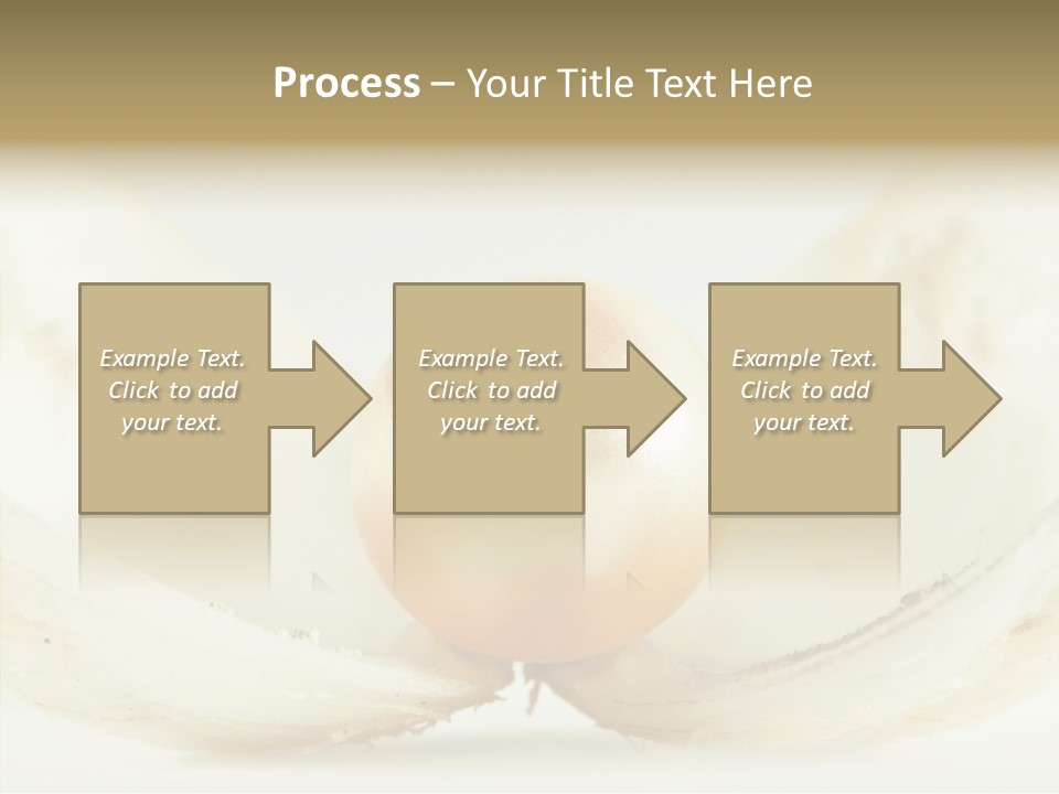 String Present Reflections PowerPoint Template