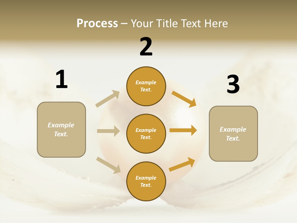 String Present Reflections PowerPoint Template