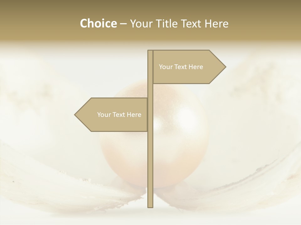 String Present Reflections PowerPoint Template