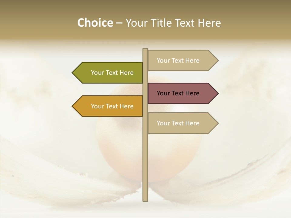 String Present Reflections PowerPoint Template