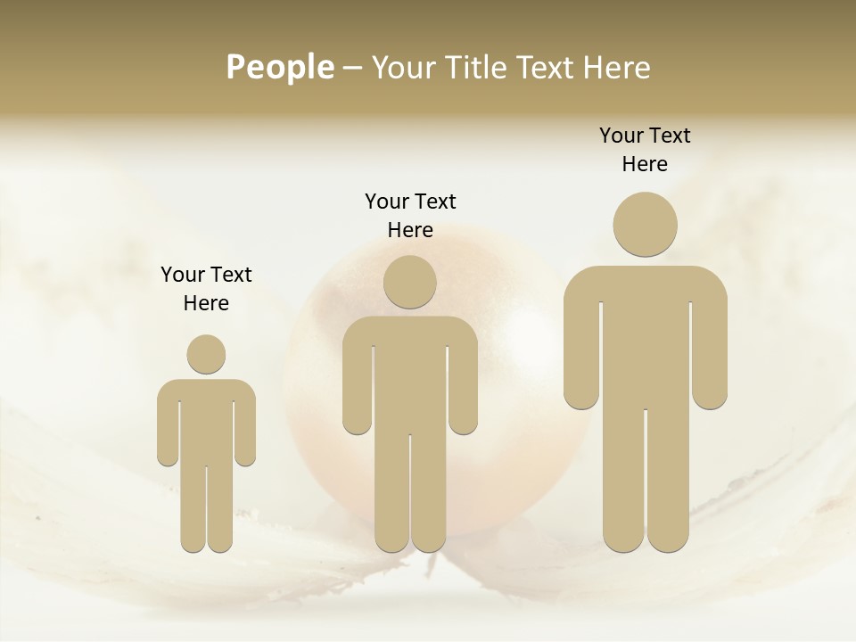 String Present Reflections PowerPoint Template