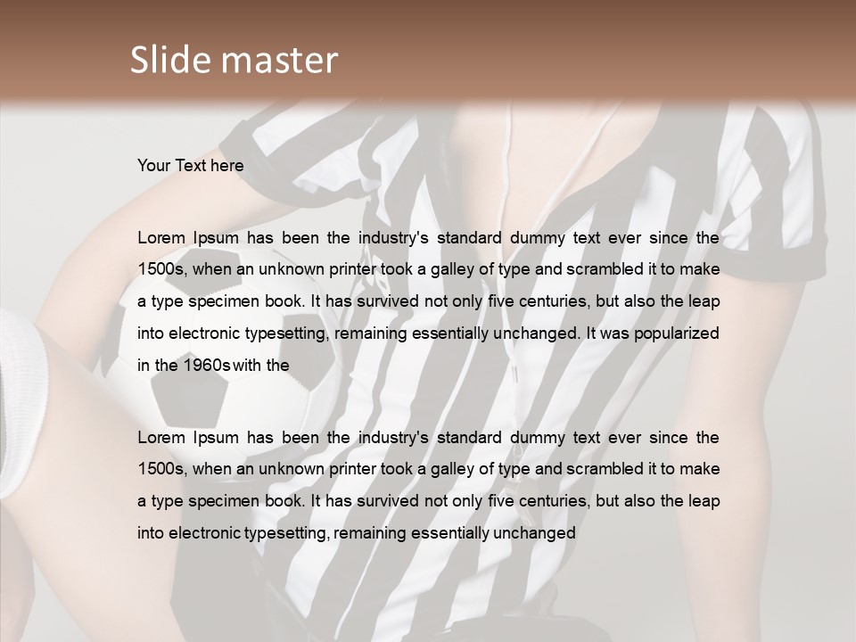 Bu Ine Board Figure PowerPoint Template